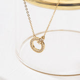Interlock Necklace NNKM4369
