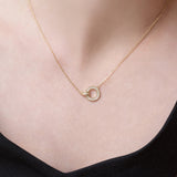 Interlock Necklace NNKM4369