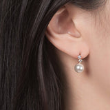 Pearl Square Stud Earrings ETRM4134
