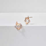 Butterfly Stud Earrings ETRM4406