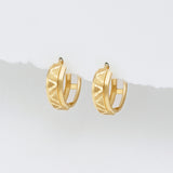 Edge Modern Hoop Earrings EMSM4964