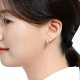 Edge Modern Hoop Earrings EMSM4964