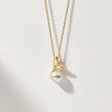 Lucky Whale Tale Necklace NTRM4085