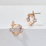Butterfly Stud Earrings ETRM4406
