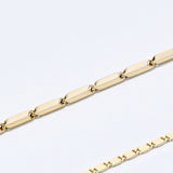 Square Angle chain Necklace NRTM4005