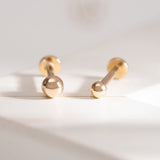 14k Gold 3mm Ball Tragus Piercing ENOM4104