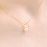 Lucky Whale Tale Necklace NTRM4085