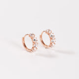Bling Tennis Hoop Earrings EMSM4961