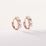Bling Tennis Hoop Earrings EMSM4961