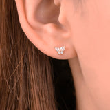 Spring Butterfly Stud Earrings ENOM4151