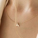 Whale Tail Pendant PLKM4028