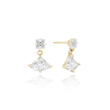 Square drop Earrings ENOM4184