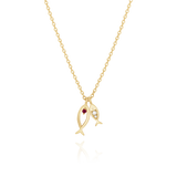 Lucky Fish Necklace NJUM4039