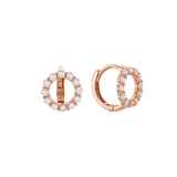 Shine Circle Hoop Earrings ECPM4096