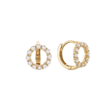 Shine Circle Hoop Earrings ECPM4096