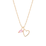 Cotny Heart Necklace NETS4204