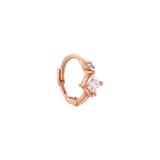 Double Stone Single Hoop EETM4485