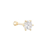 Simple Basic 3mm Stone Piercing ENOM4096