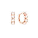 Bling Tennis Hoop Earrings EMSM4961