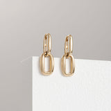 Glam Drop Huggie Earrings EJLM4062