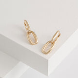 Glam Drop Huggie Earrings EJLM4062