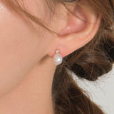 Poe Pearl Stud Earrings EMSS4104