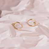Volume Oval Chain Earrings EAMM4009