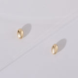 Tiny Volume Stud Earrings EAMM4041