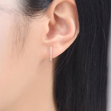 Ebony Stud Earrings ENOM4114