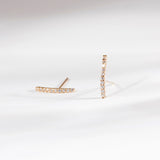 Ebony Stud Earrings ENOM4114