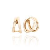 14k Gold Atrang Huggie Earrings EJLM4063