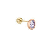 Iliha Lavender Oval Piercing EONM4159