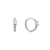 Bold Chain Delphi Huggie Hoops ETRM4347