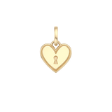 Grace Heart Lock Pendant PETM4059