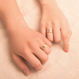 Ebony Couples Ring for Women RJUC4035