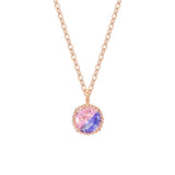 [Birthstone] Chloe Half Necklace NETS4202