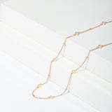 Peach Pearl Necklace NMSM4074