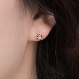 Essential Heart Stud Earrings EJCM4085