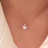 Mary Elegant Pearl Necklace NTRS4093