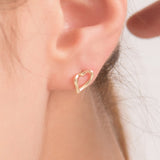 Lovesome Modern Stud Earrings ELKM4129