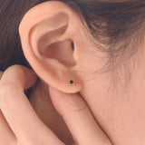 Round Onyx Piercing ENOM4123