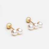 Triple Pearl Piercing ECPM4178