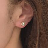 Raina Pearl Stud Earrings EAMM4554