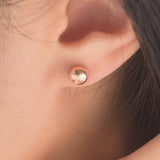 6mm Sphere Stud Earrings ERIM4080