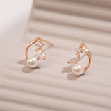 Triana Pearl Stud Earrings ETRM4333