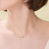 Flutter Lithe Gem Necklace NLKS4176