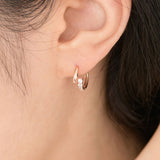 Eloa Huggie Earrings ETRM4364