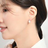 Fresh Water Pearl Dahlia Earrings ETRS4096