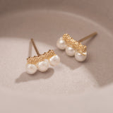 Berni Pearl Stud Earrings EAMM4555