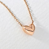 14K Gold Sweet Heart Necklace NMSM4076